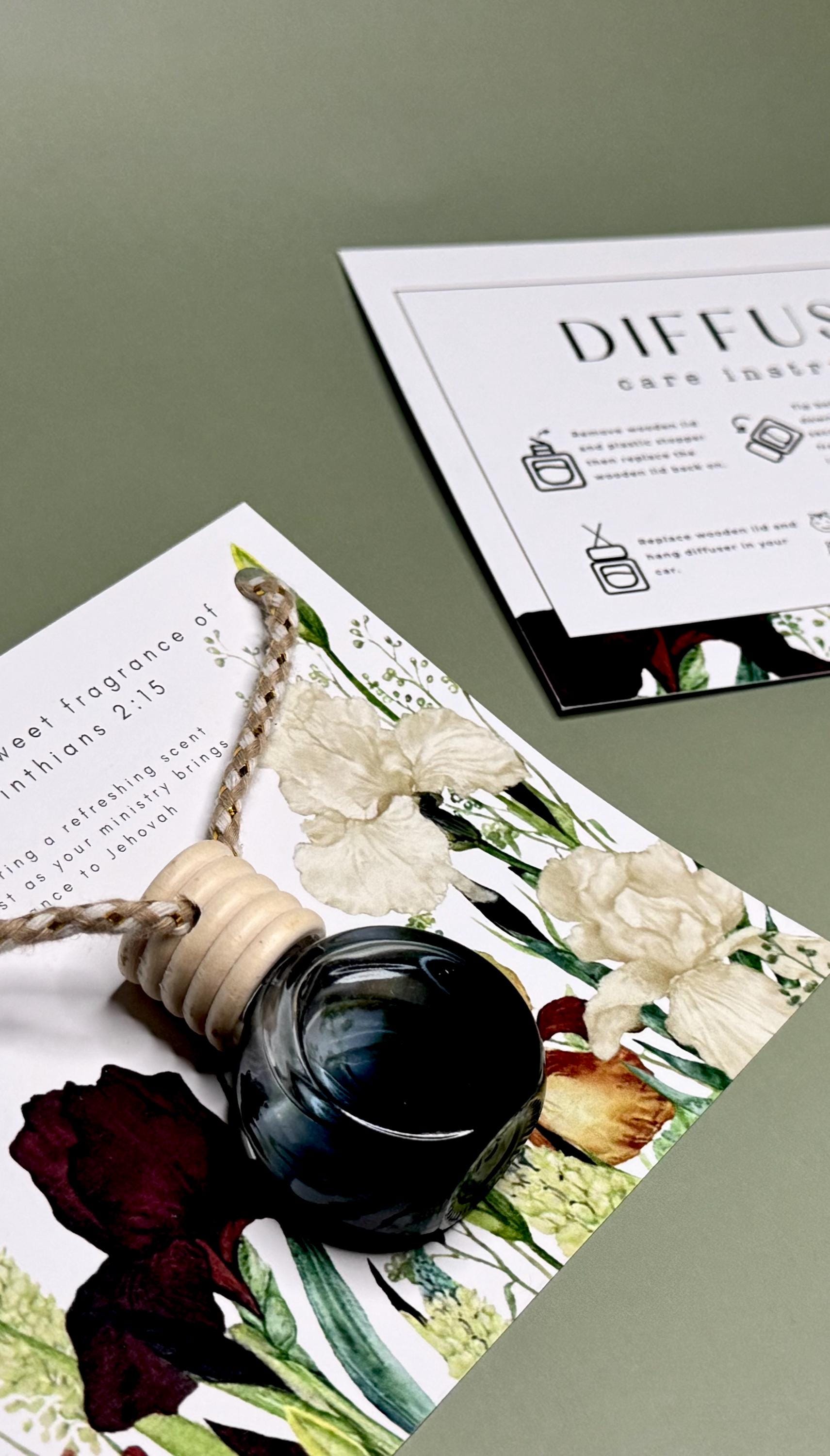 A Sweet Fragrance (HIS) Black | Hanging Diffusers | 8ml