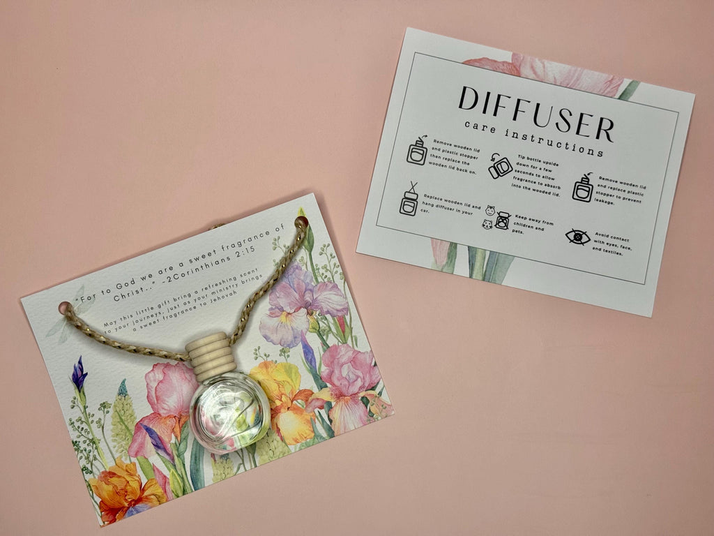 A Sweet Fragrance (HERS) Clear | Hanging Diffusers | 8ml