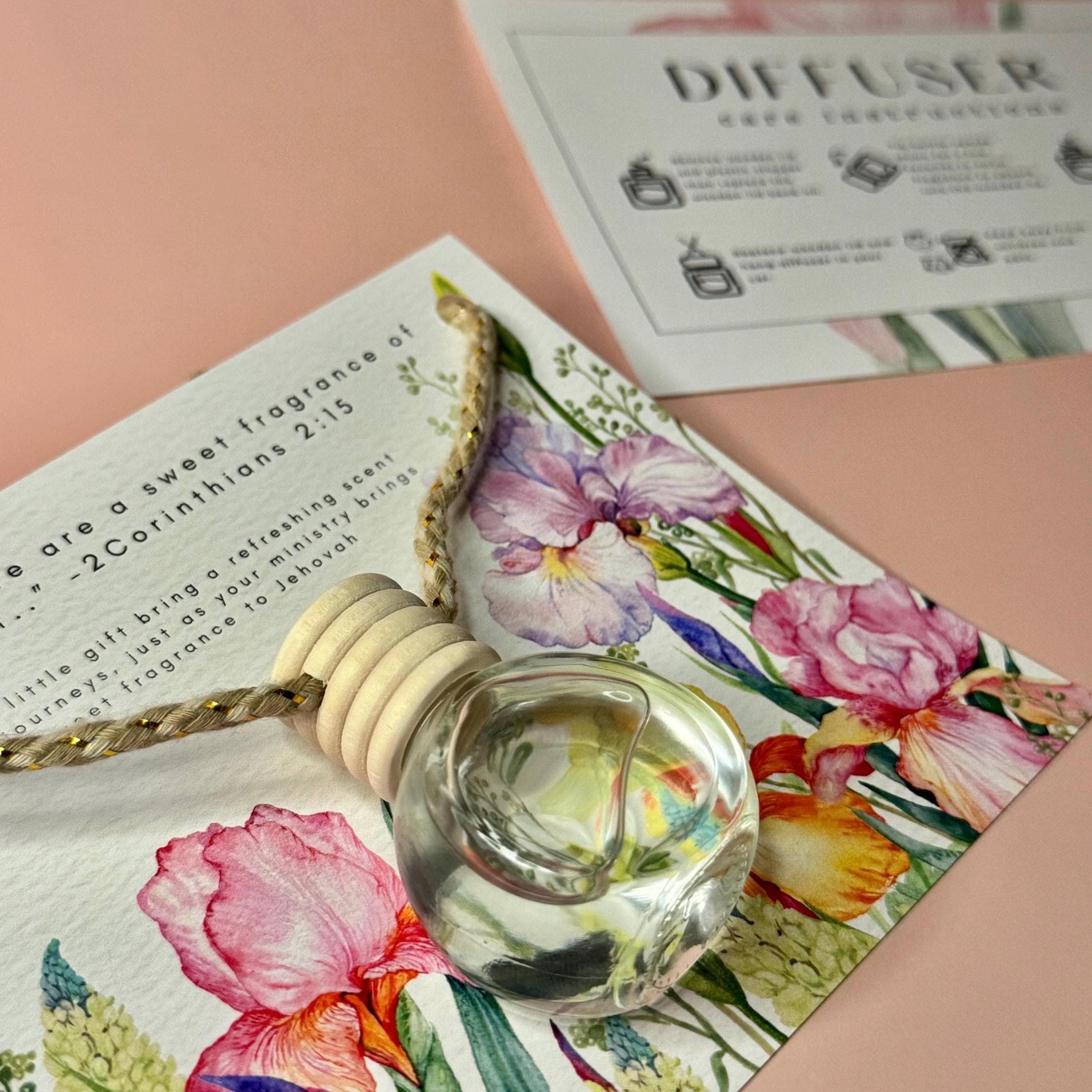 A Sweet Fragrance (HERS) Clear | Hanging Diffusers | 8ml